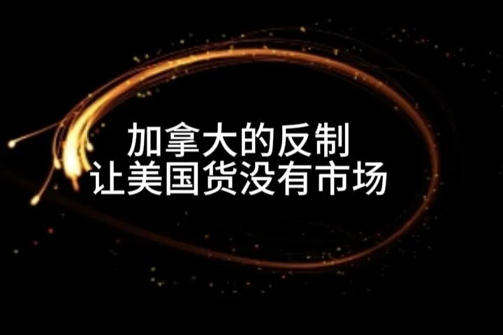 加拿大为了反击美国，一些超市已经下架美国货。
加拿大的这一举措是在提醒美国，加拿