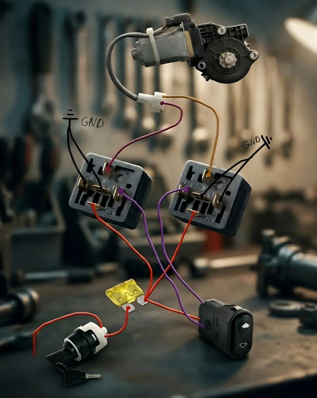 别再白给电工钱了！自己动手就能搞定！
今天咱们来唠唠「基础款」——用两个5脚继电