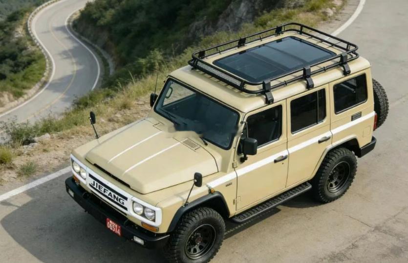 LC7系风格的解放越野车！！！海阔试车超话