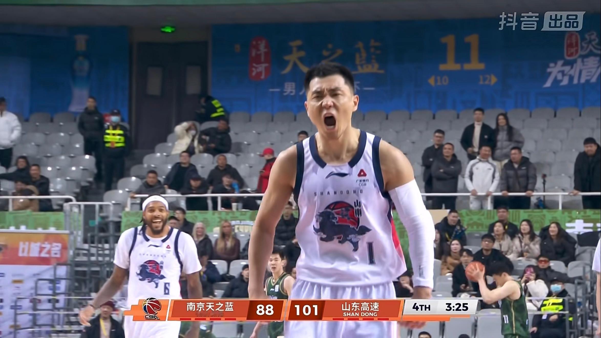 高诗岩等到了自己爆发的一场！！同曦男篮vs山东男篮