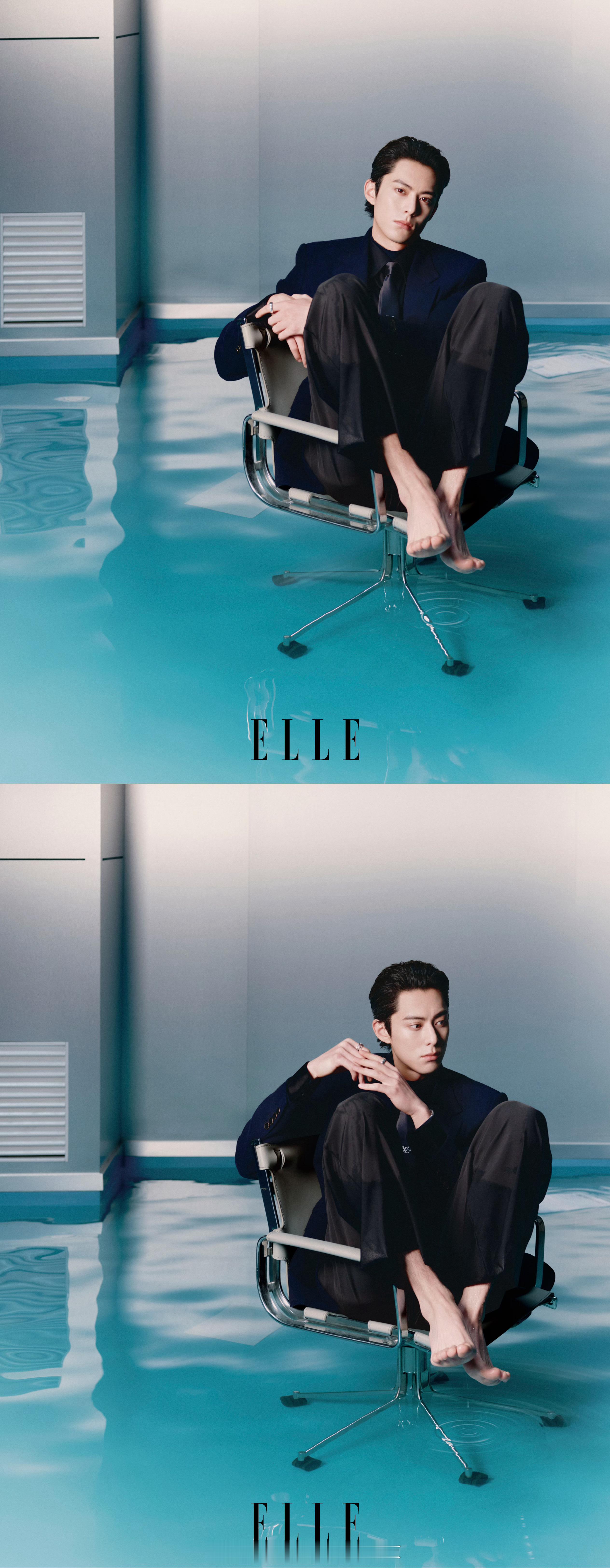 《世界时装之苑ELLE》中国版2026年7月刊封面：王鹤棣坐镇ELLE七月刊封面