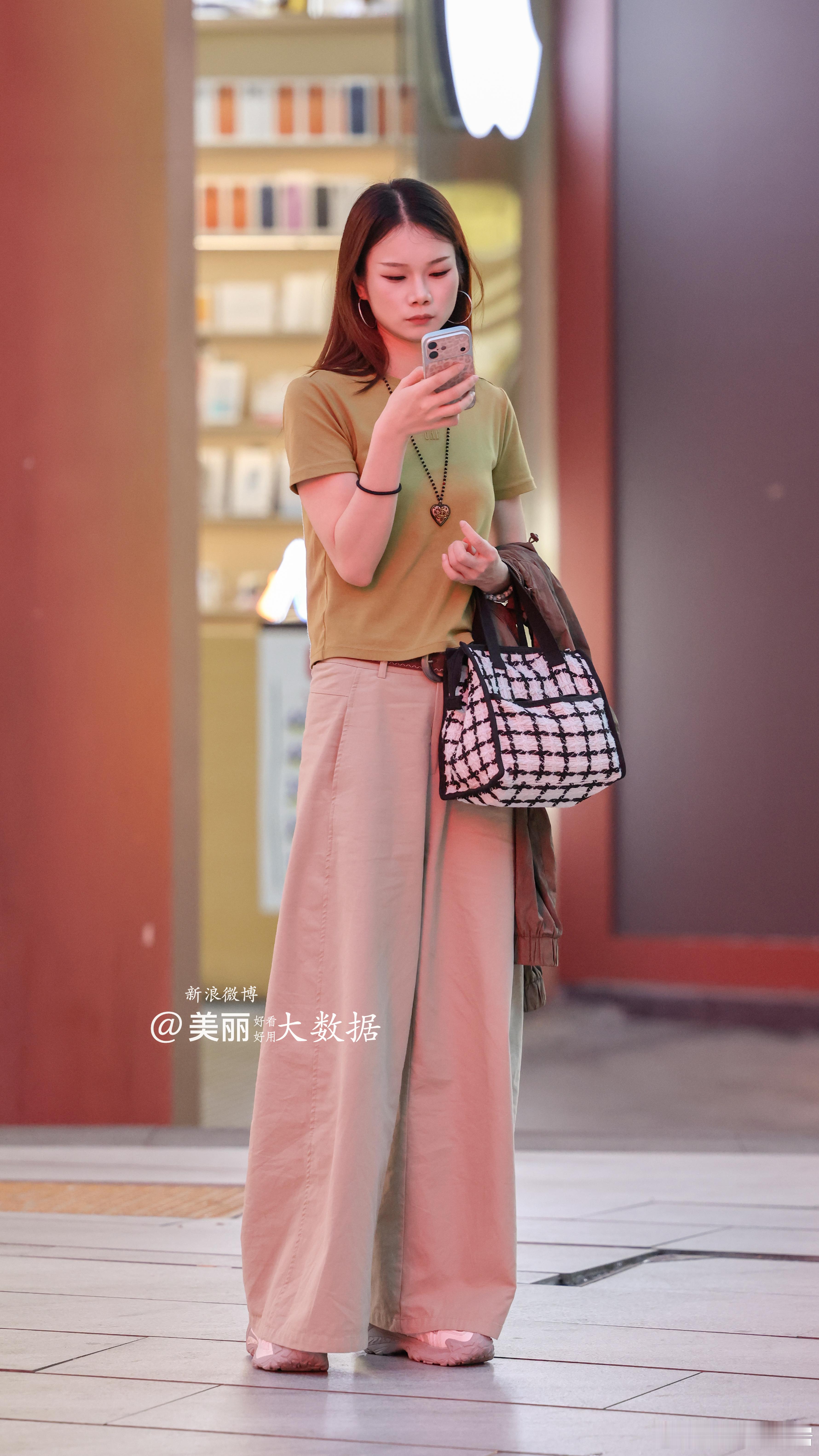 街上流行穿什么？看就OK啦。