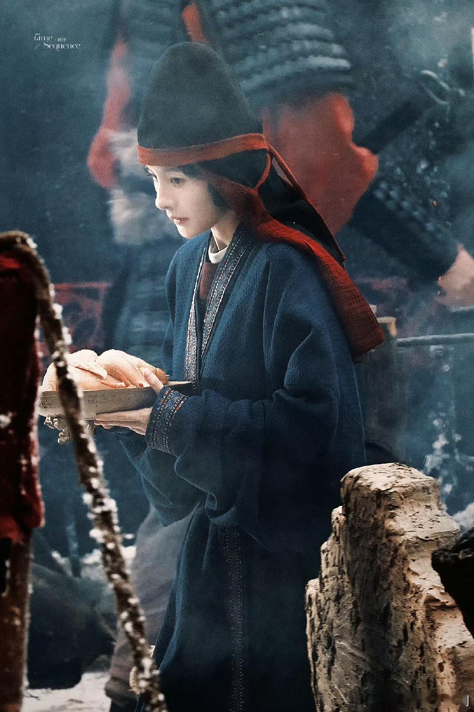 杨幂江山大同路透来了，历史大剧就是好，落地古装感拉满