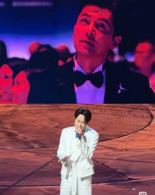 Tank唱千年泪，镜头转给胡歌，谁没为《天外飞仙》流过眼泪呢 ​​​