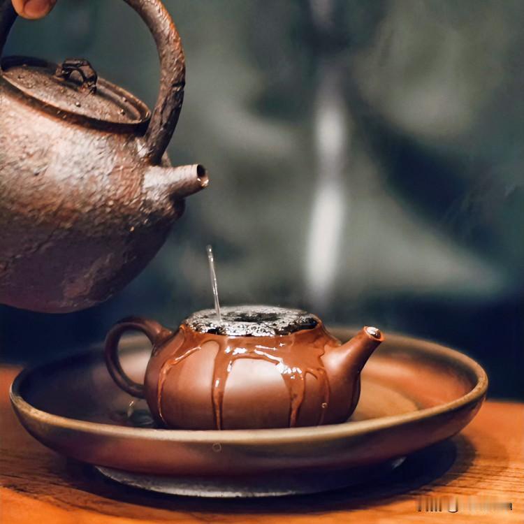 《茶味玄机·楚辞招魂体》
铜壶沸汤兮，茶魂初旋。世人何知兮，苦中藏甜。千转沉浮兮