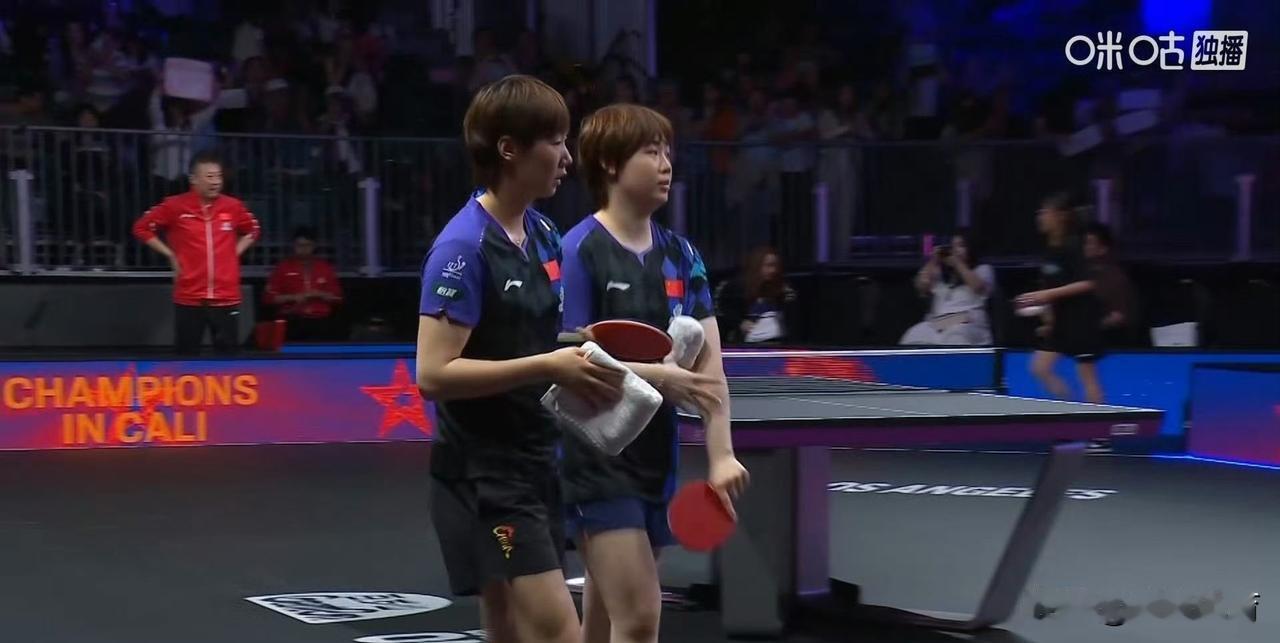 恭喜王曼昱、蒯曼3-1拿下2026WTT美国大满贯女双冠军🏆，对阵张本美和、早