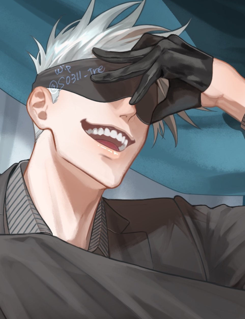 #咒术回战#开心五条悟 X:S0311_tre#开学开新谷# ​​​