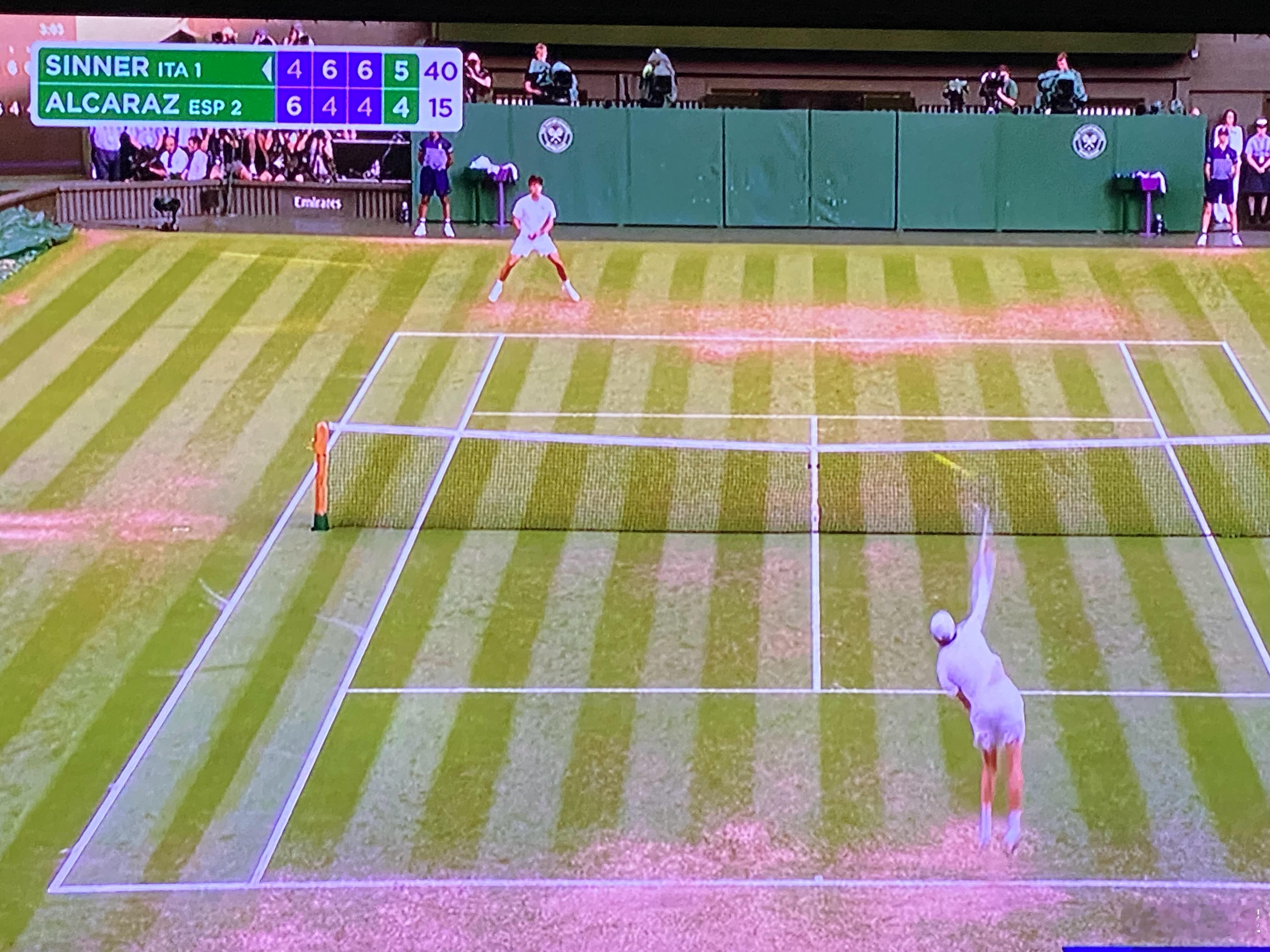 这两人大满貫决赛，会继续的！恭喜Sinner！⚡️⭐️👍🫶🏻🎾🏆 ​​