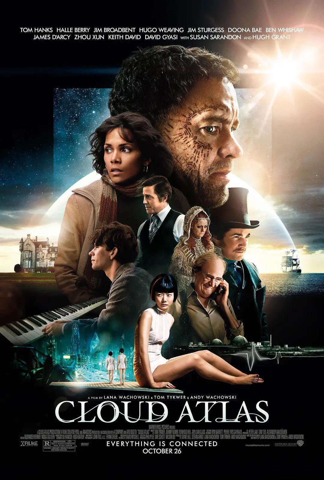 BD1080P蓝光版！云图 Cloud Atlas (2012)简介：1850年