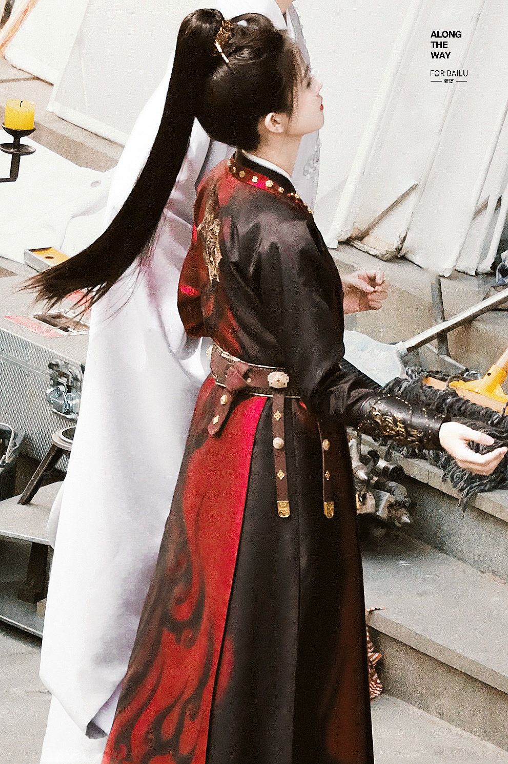 高马尾飘呀飘呀飘 飘进了谁的心里～～～🍃🍃🍃白鹿 《唐宫奇案》李佩仪 