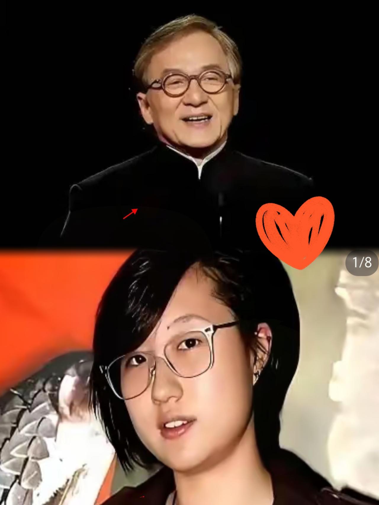 都说成龙还是向岁月低头了。

这见完女儿才过三天，七位数的款子就悄悄划过去了，也