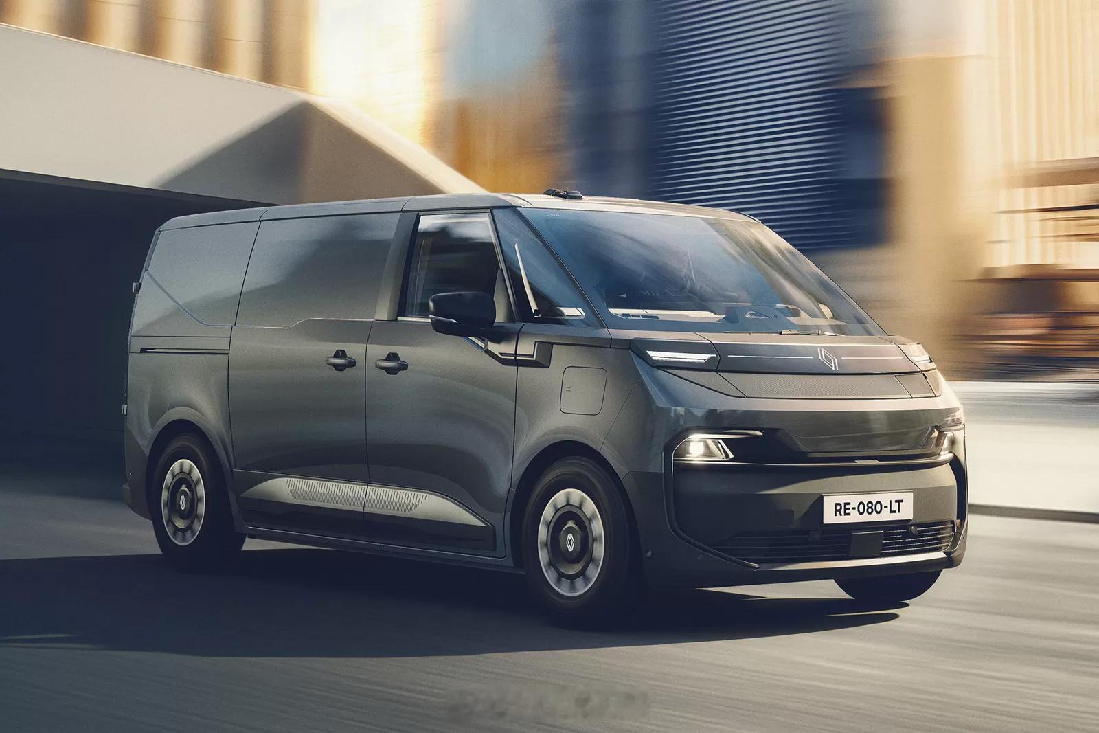 今年春季亮相的雷诺Trafic E-Tech原型车，最近终于发布了量产版，不过最