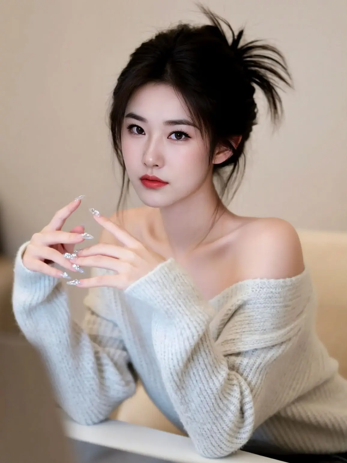 AI慵懒居家照 ai创作