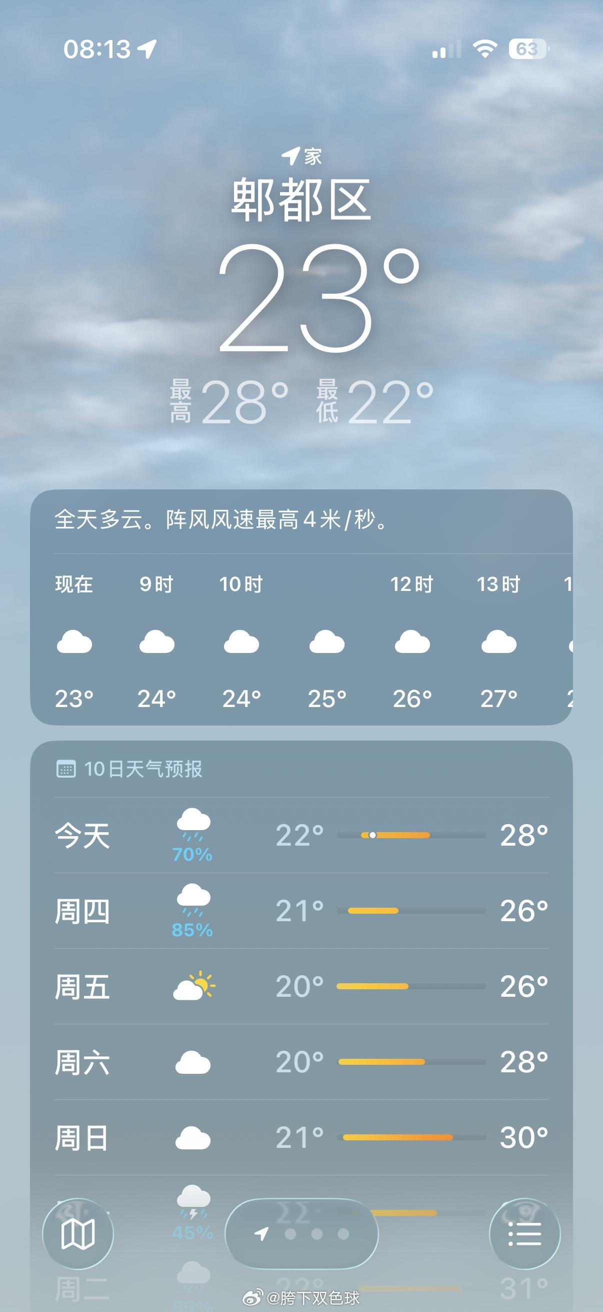 谁能想到今年六月成都的天气这么舒服（听朋友说是因为把太阳神鸟借给国博了哈哈哈哈哈