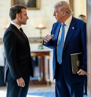 法国这次是真的硬气起来了，面对美国的指责，马克龙直接表示自己从始至终都没有同意或