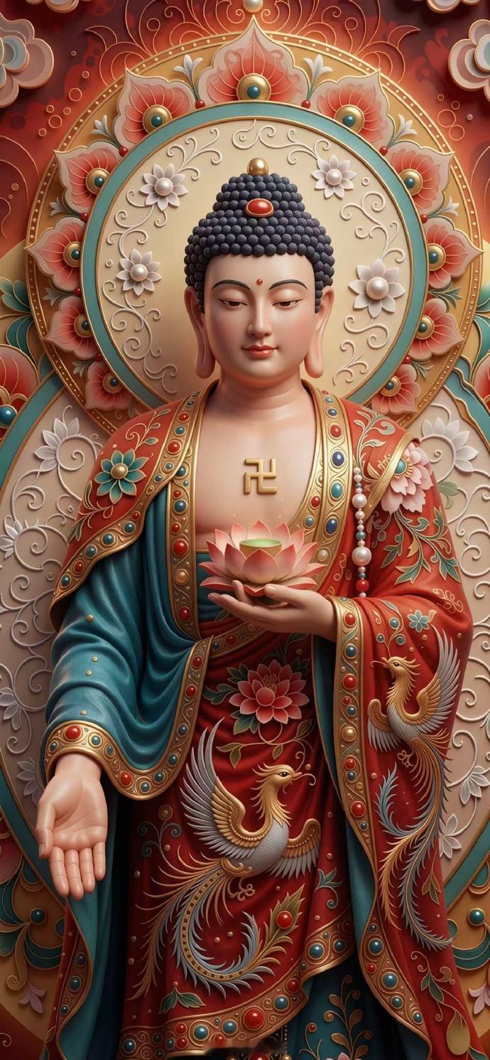 转发好运 见佛祈福，福泽绵长一念虔诚，万般清净。愿佛光加持，化解流年波折，消去生