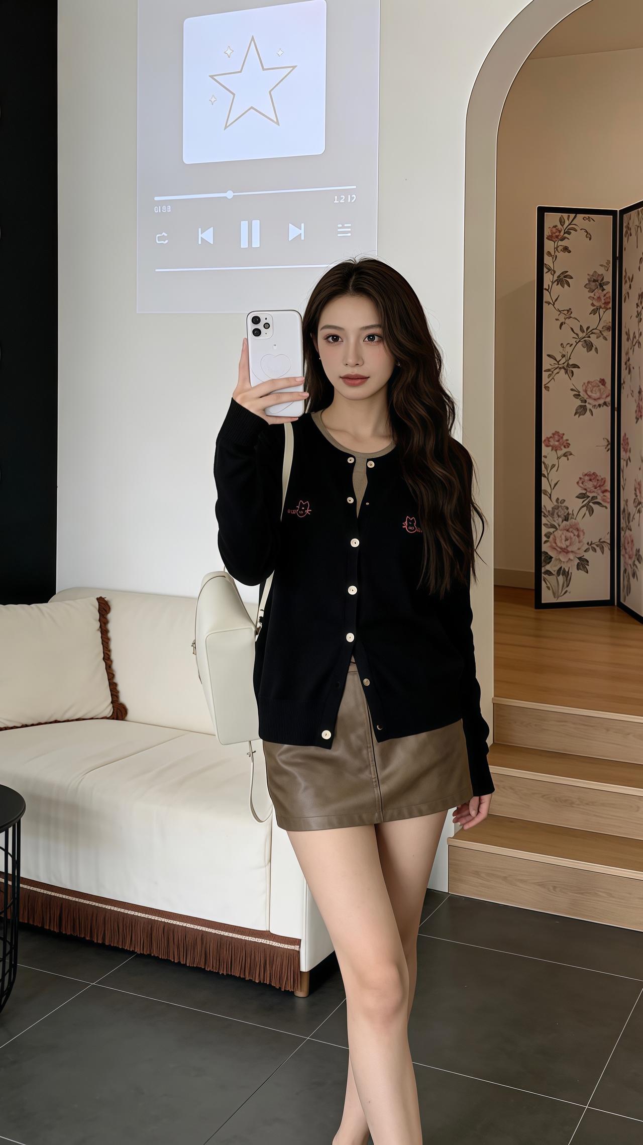 春秋宽松针织衫 休闲百搭谁穿谁好看