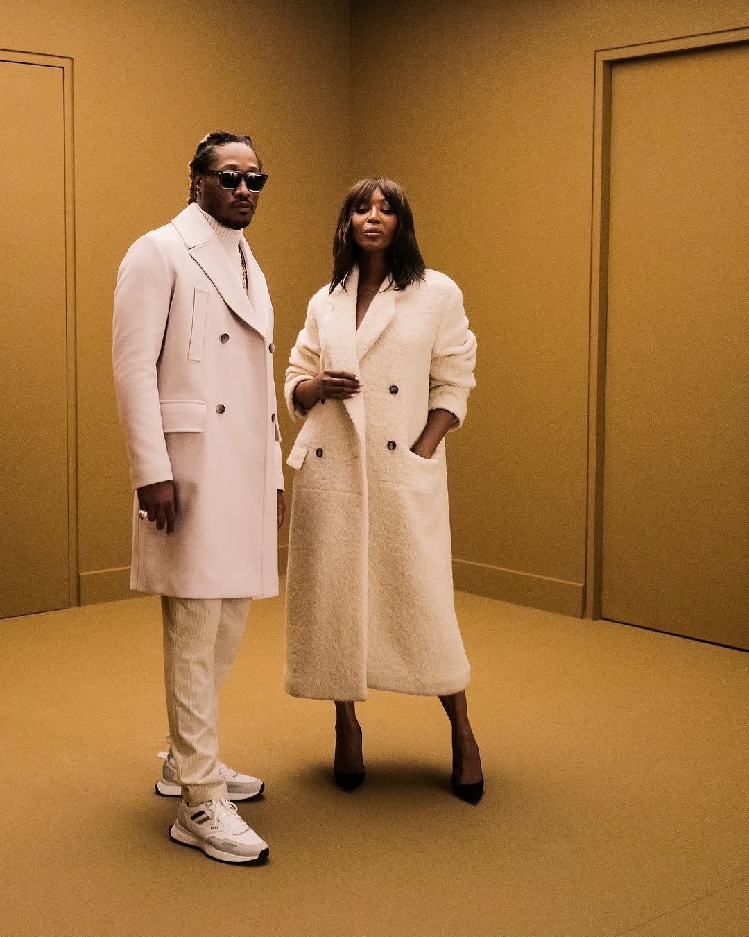 Future 和 Naomi Campbell 在洛杉矶 