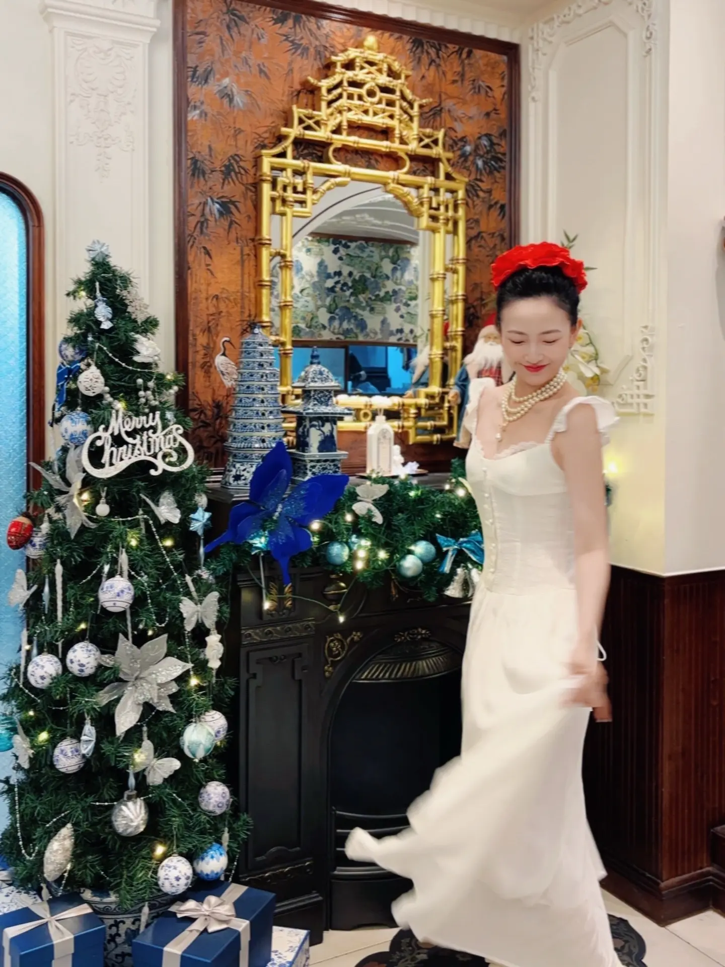 希望圣诞礼物🎁和雪花❄️还有你一起到来。✌︎︎• ◡•𝕪𝕖𝕖𝕖