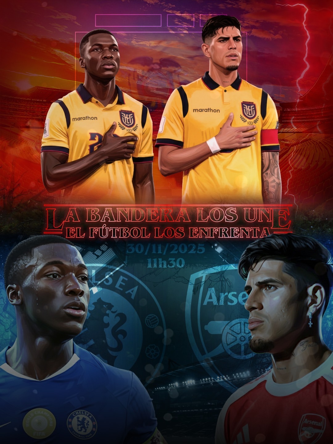 厄瓜多尔🇪🇨内战切尔西vs阿森纳