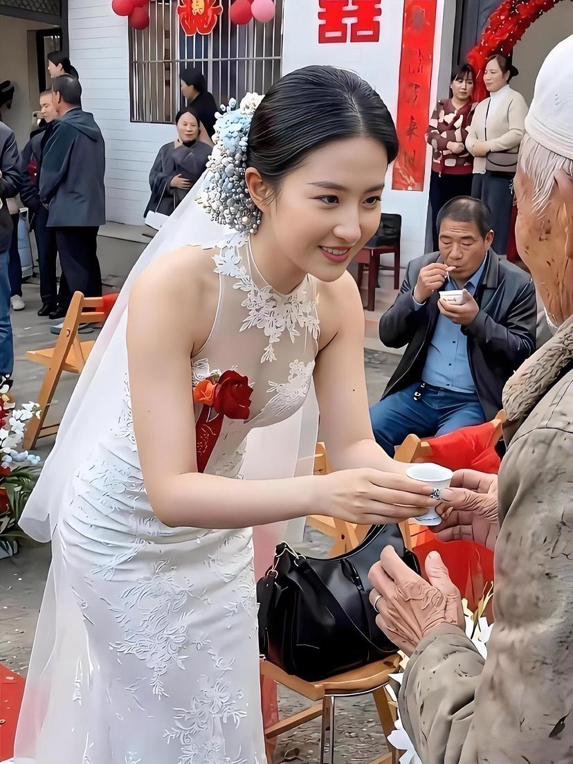 如果你娶不了刘亦菲 那娶个长得相似的 不也算圆梦了吗？