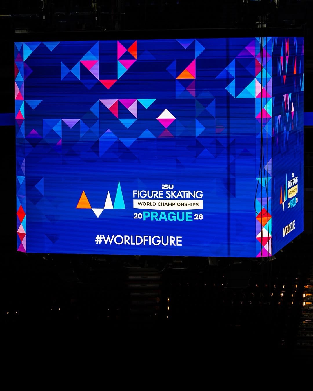 2026花滑世锦赛 捷克布拉格场馆主视觉预热 