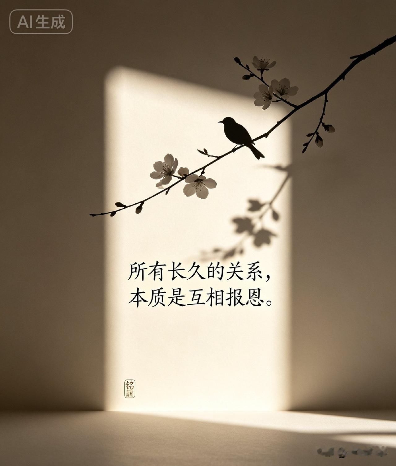 所有长久的关系，本质是互相报恩

有个很经典的问题：“为什么曾经那么要好的人，后