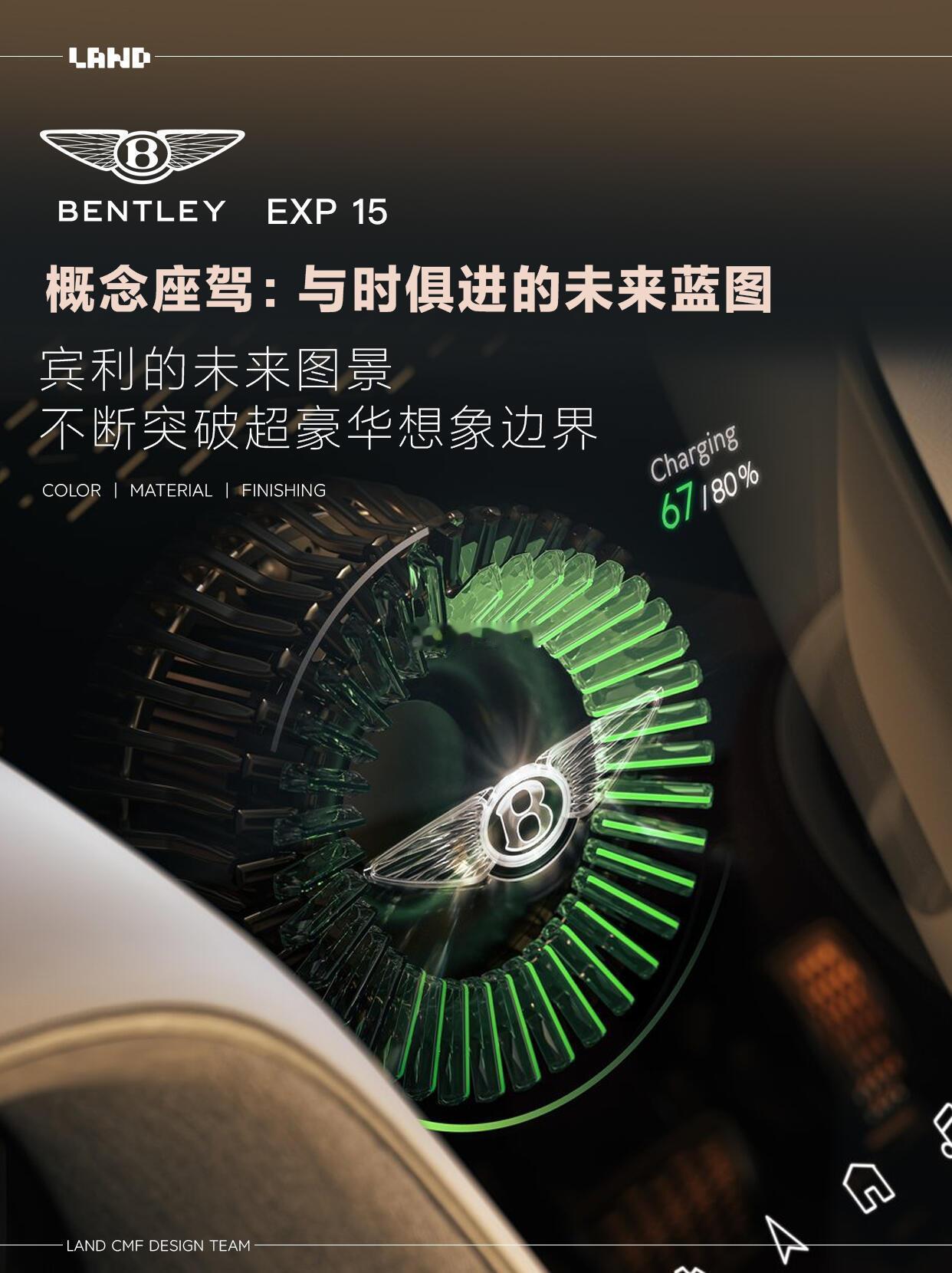 BENTLEY EXP 15 — 逾百年来，宾利始终引领创新，不断突破超豪华座驾