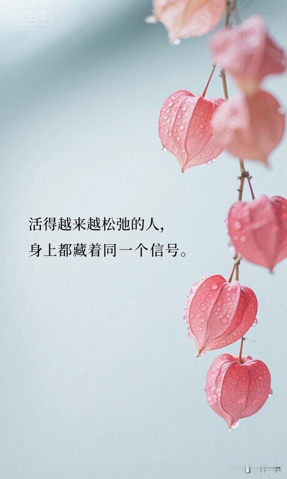 活得越来越松弛的人，身上都藏着同一个信号。

心理学家说，“判断一个人是否真的活