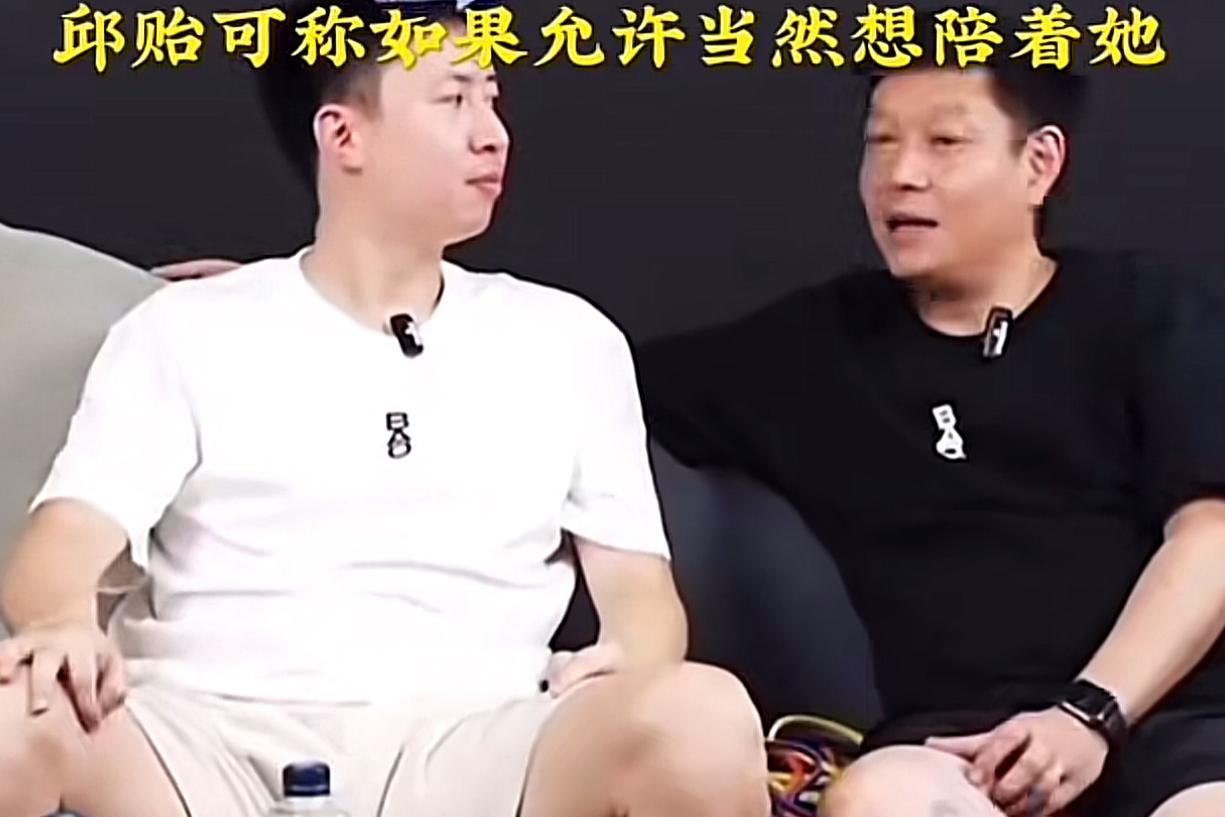 方博在问邱贻可：
你说莎莎状态最好时，
在男子选手中能排多少名？

邱贻可答道：