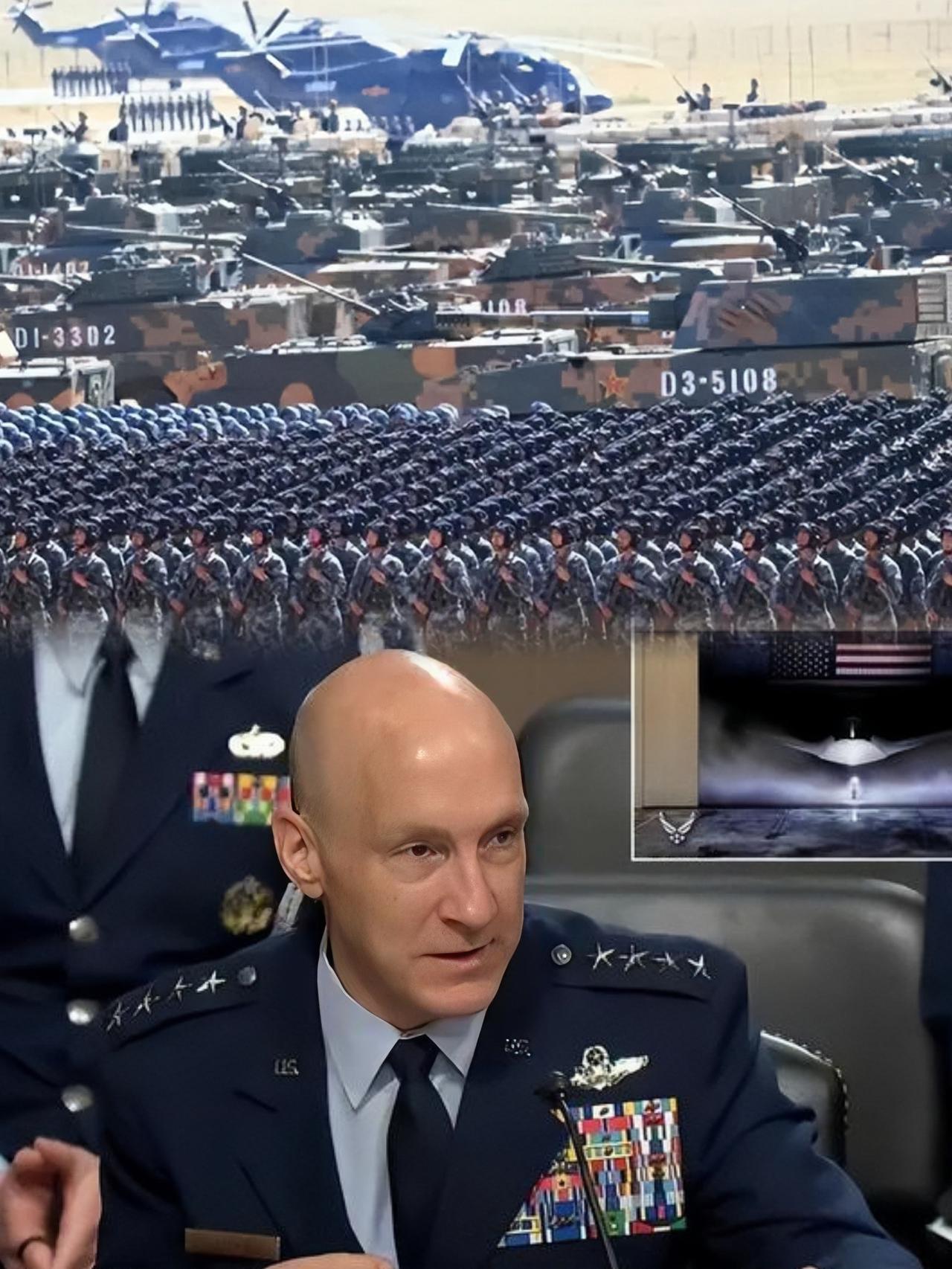 美军参谋长透露：
全球能赢解放军的国家仅剩两个！
解放军军舰的生产速度可是美国的