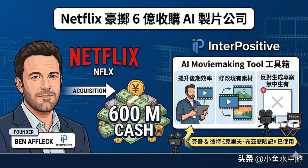 Netflix（NFLX）在与华纳兄弟的竞购战中高调退出、豪取28亿美元分手费后