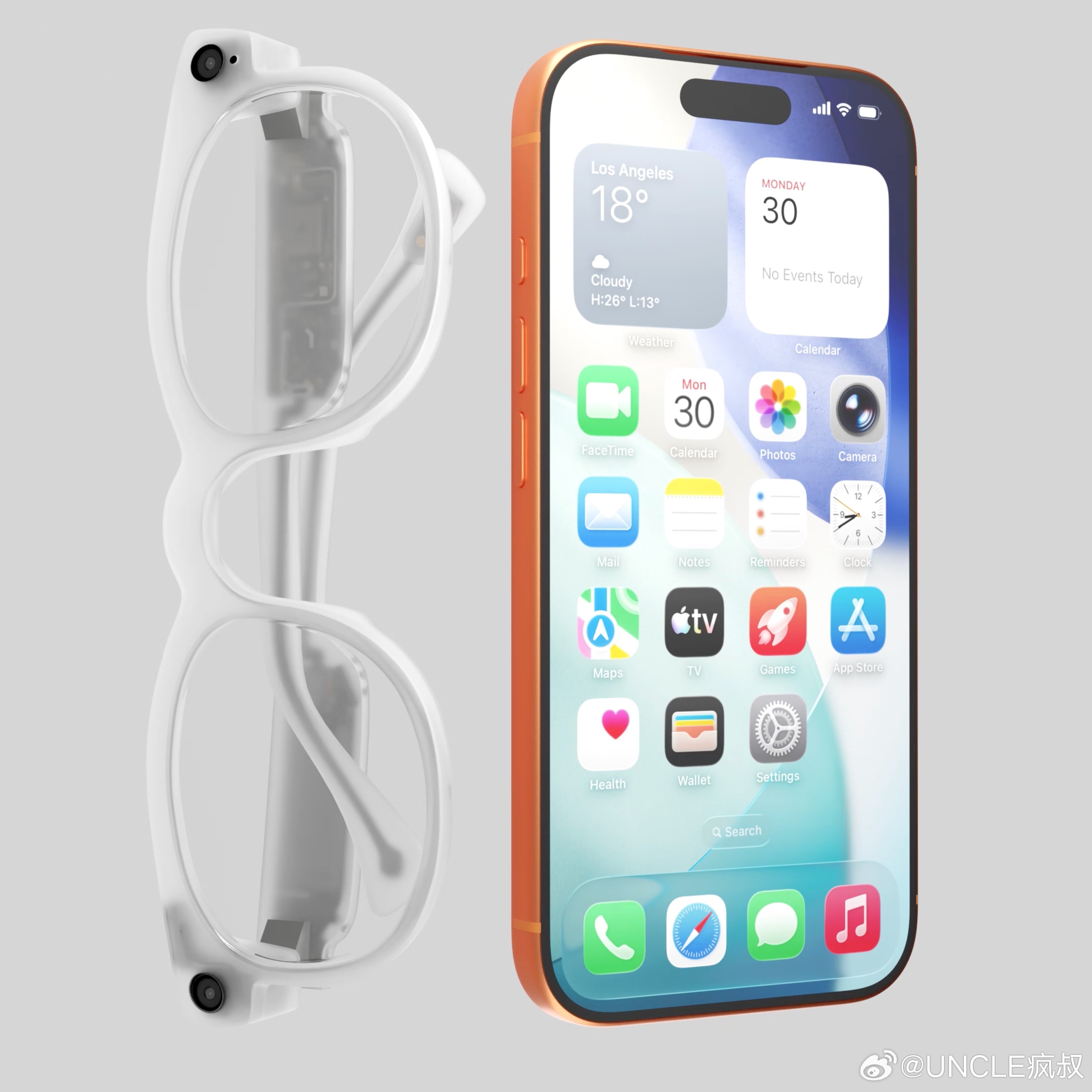 苹果在今年 9 月准备的One More Thing 应该就是这个智能眼镜了👓