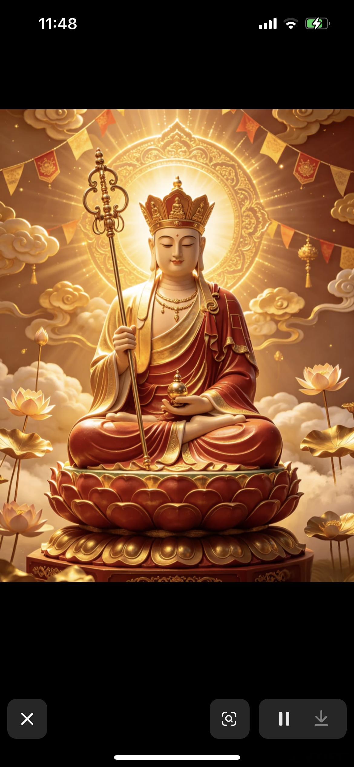拜地藏王菩萨时，心中默念这三句话最有效果：第一句，南无大愿地藏王菩萨，愿我善根深