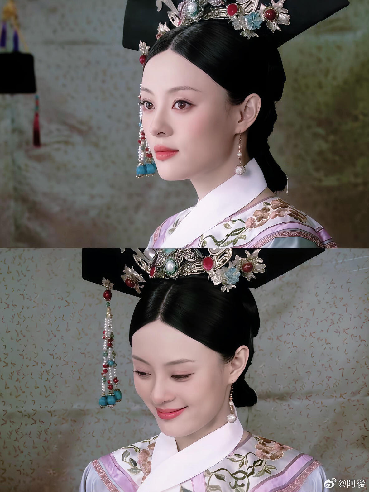 甄嬛传AB组妆容差异 细节控发现！A组温婉清透，B组线条锋利，妆容变化暗藏人物心