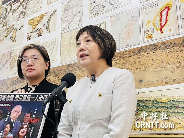 蓝白调高军购至8千亿？民进党团强硬：不能打折
台“立法院”下午由“立法院长”韩国