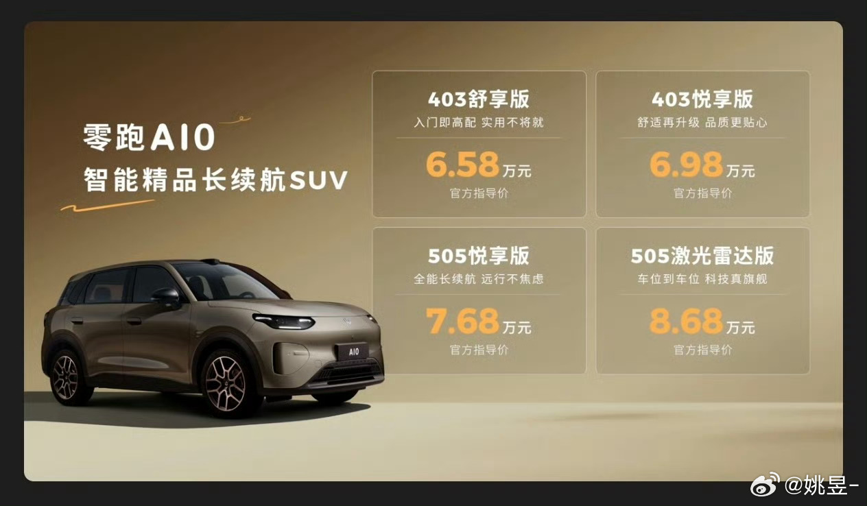 8万就给激光雷达？零跑a10 真是卷到没边了 