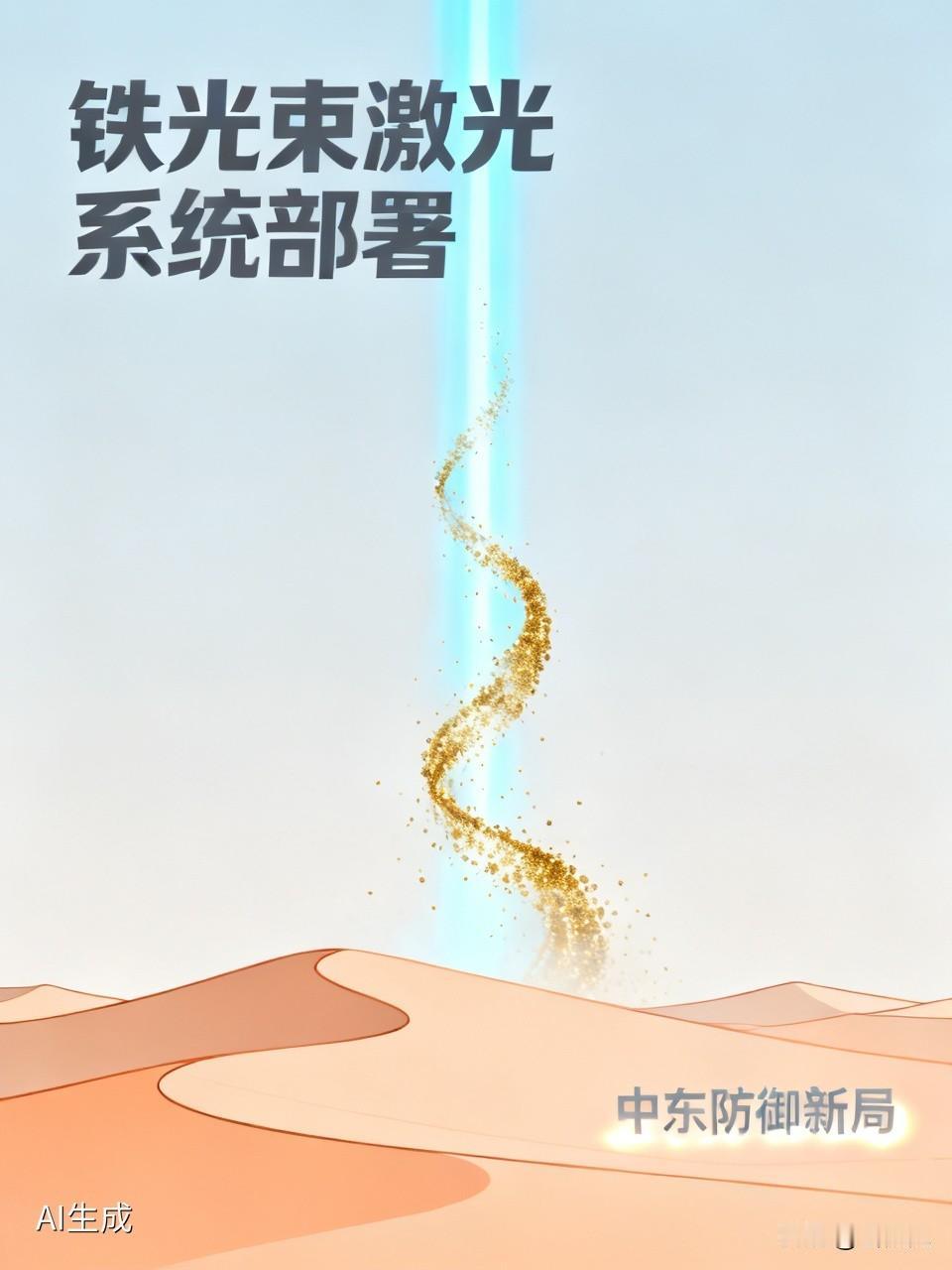 以色列把“铁光束”激光武器送到阿联酋，这波操作堪称中东乱世里最黑色幽默的生意经。