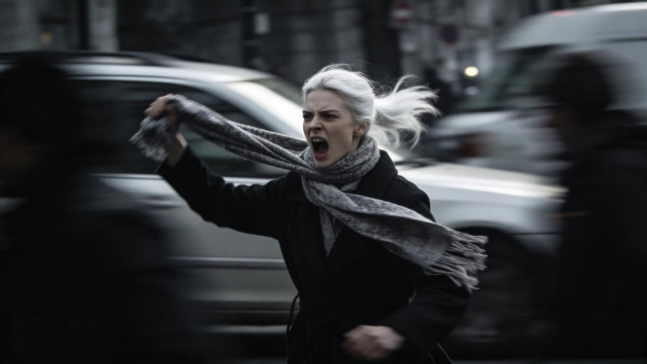 白鹿抓私生无果甩围巾泄愤：以爱为名的越界，该适可而止了
 
近日，演员白鹿在返程