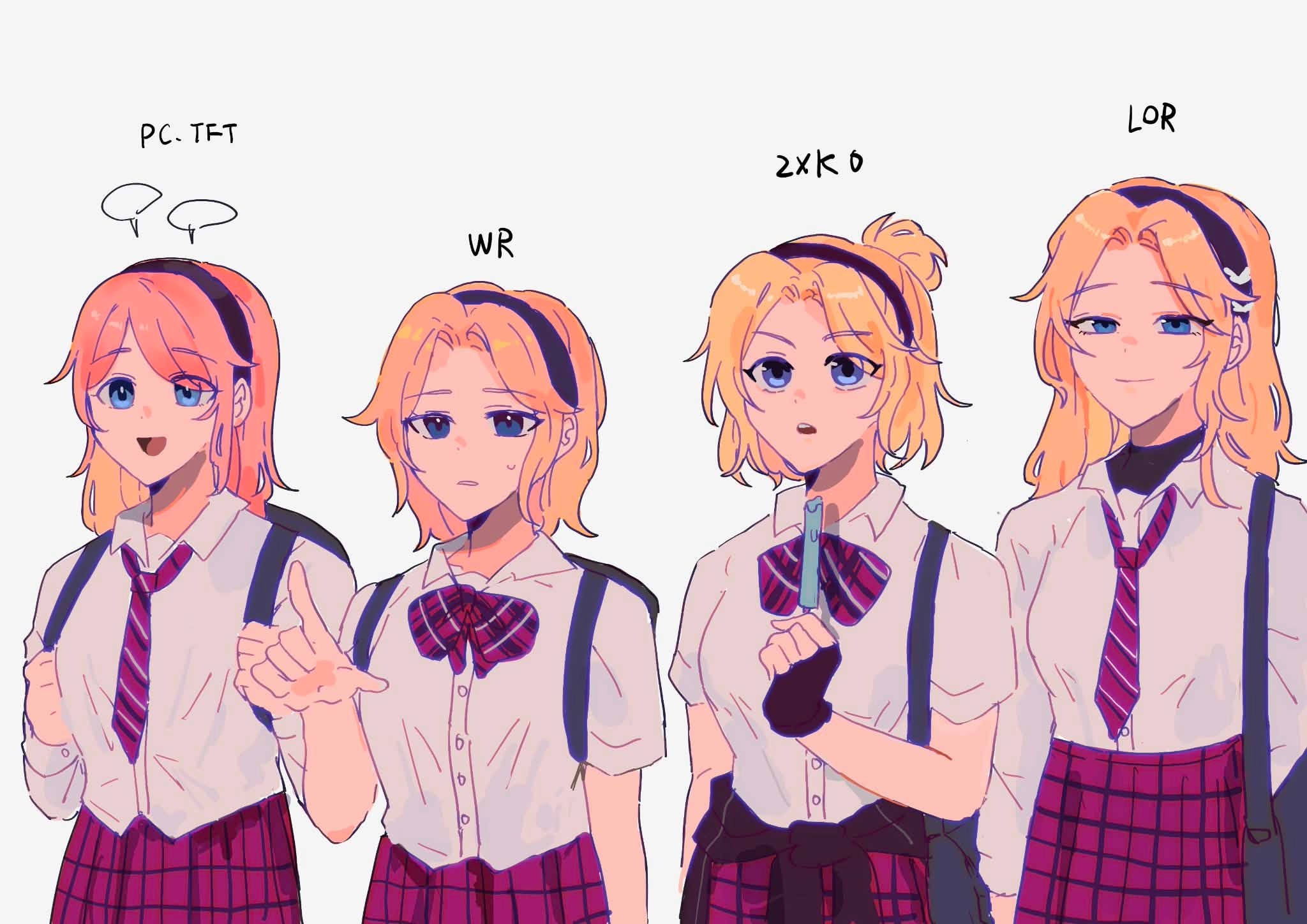 女高拉克丝（cr:kid_sppinarl）英雄联盟
