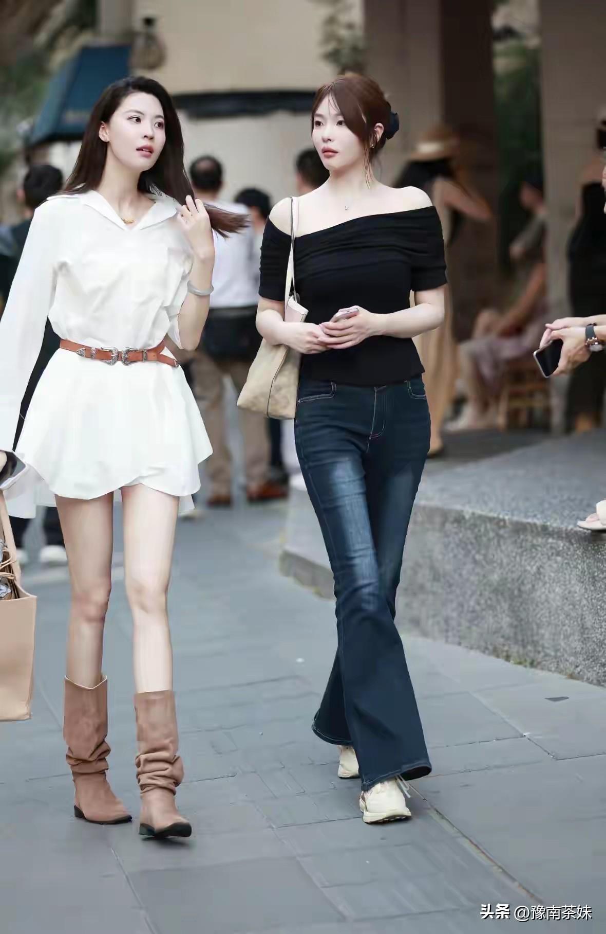 时尚美女，个性满满。