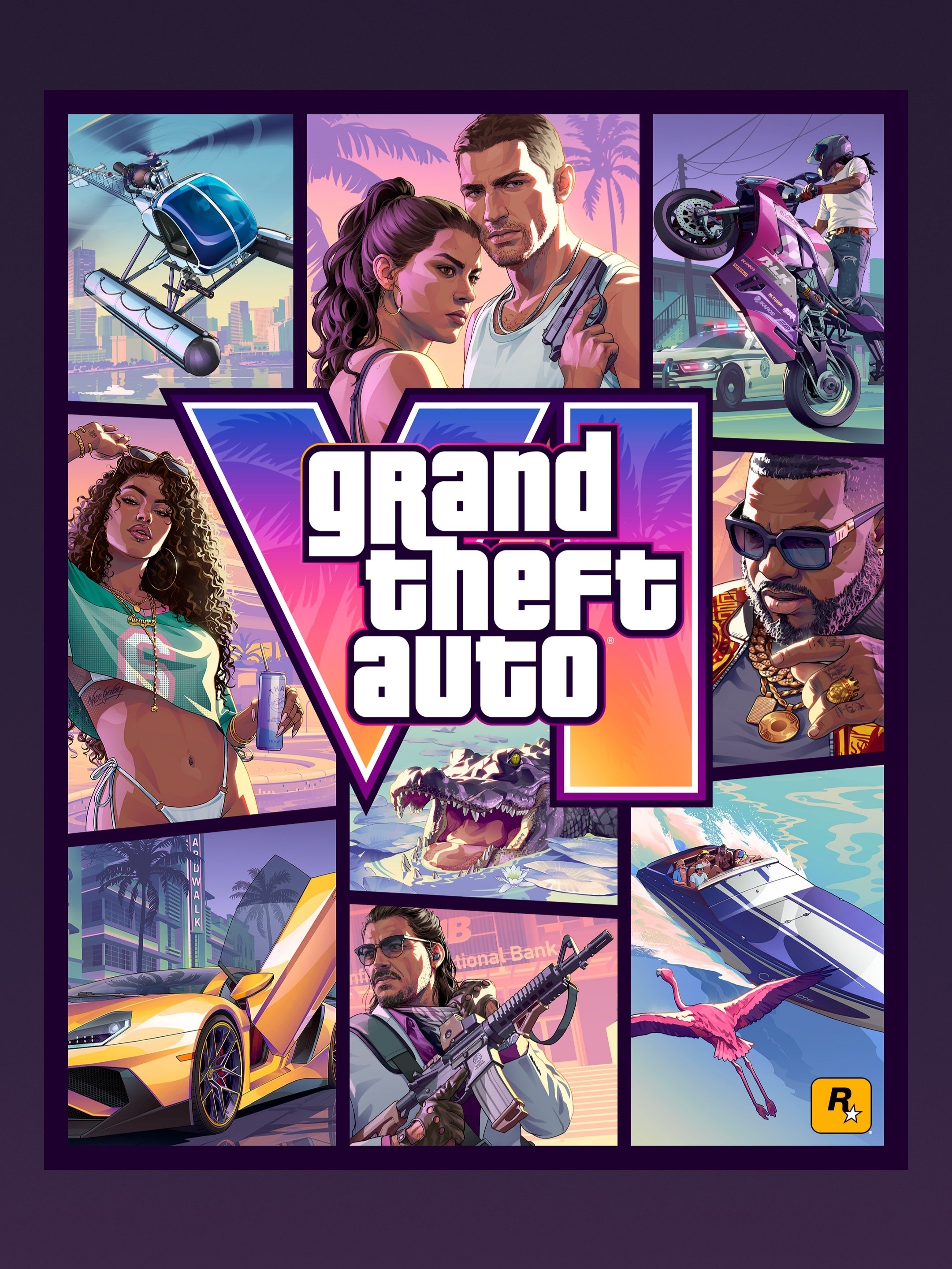 哈哈哈哈哈，任天堂终于可以松一口气了，随着《GTA 6》放出游戏封面，白宫找到了