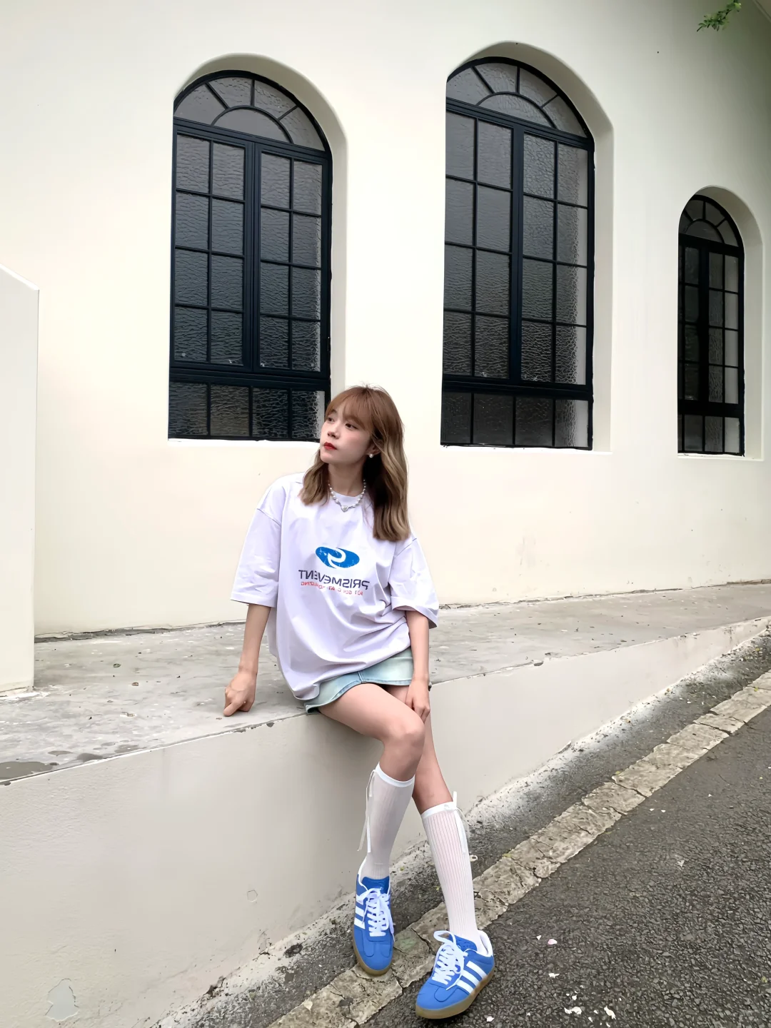 蓝白色真的好适合夏天