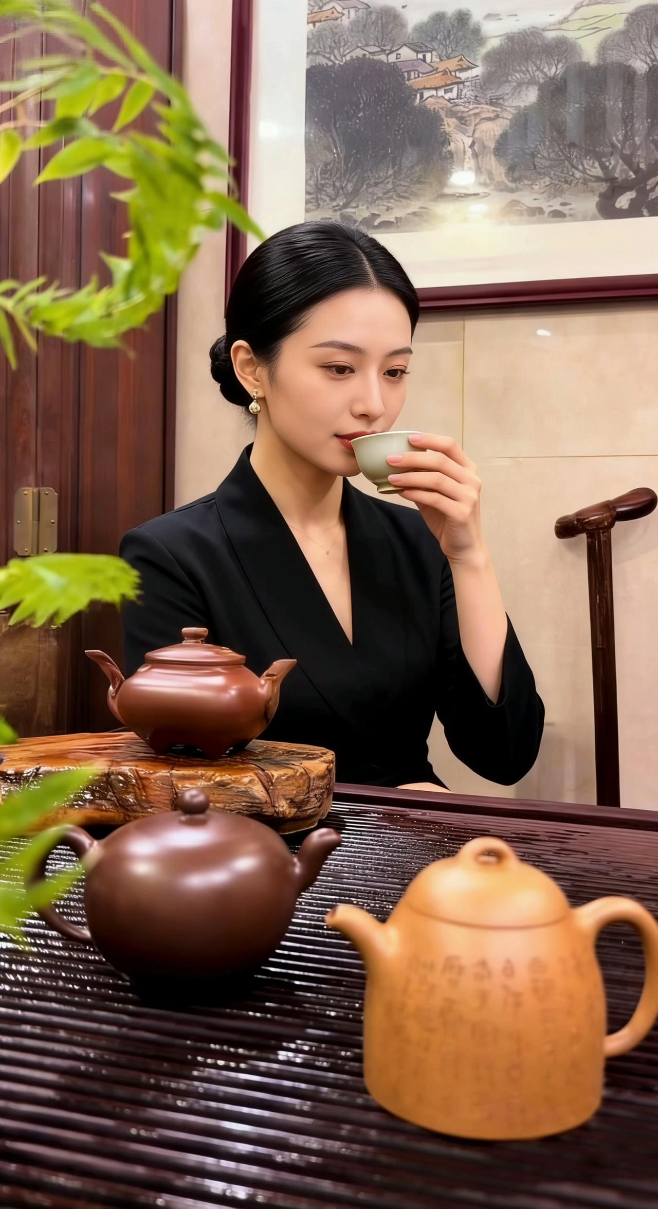 品春茗，享生活！
细雨润春茗