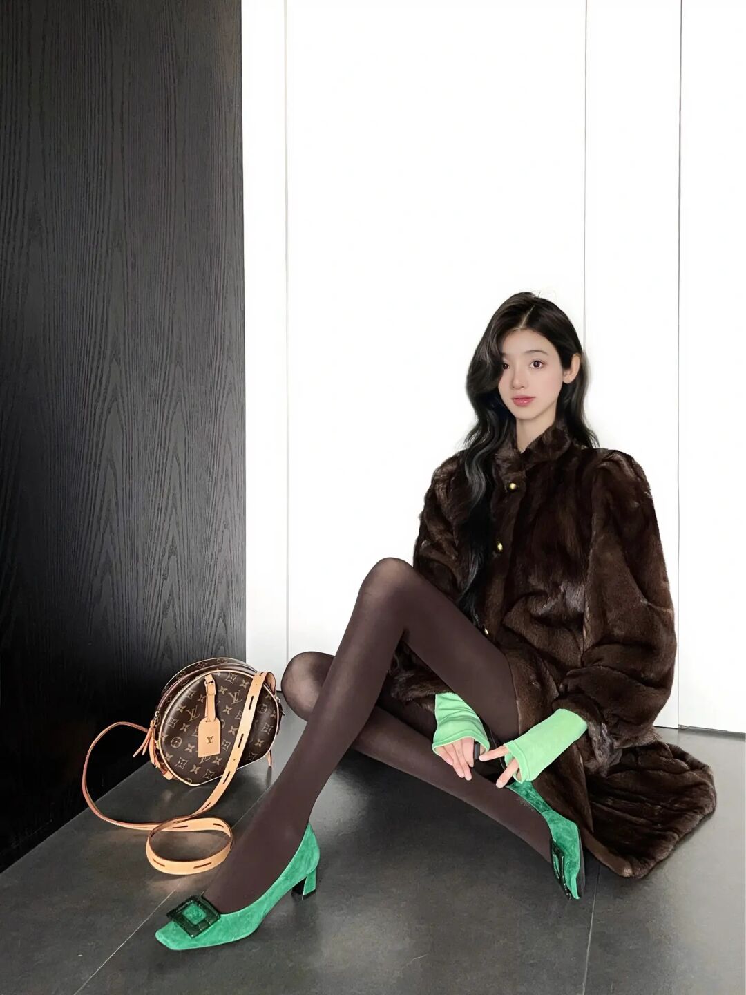 穿貂 做气质女人