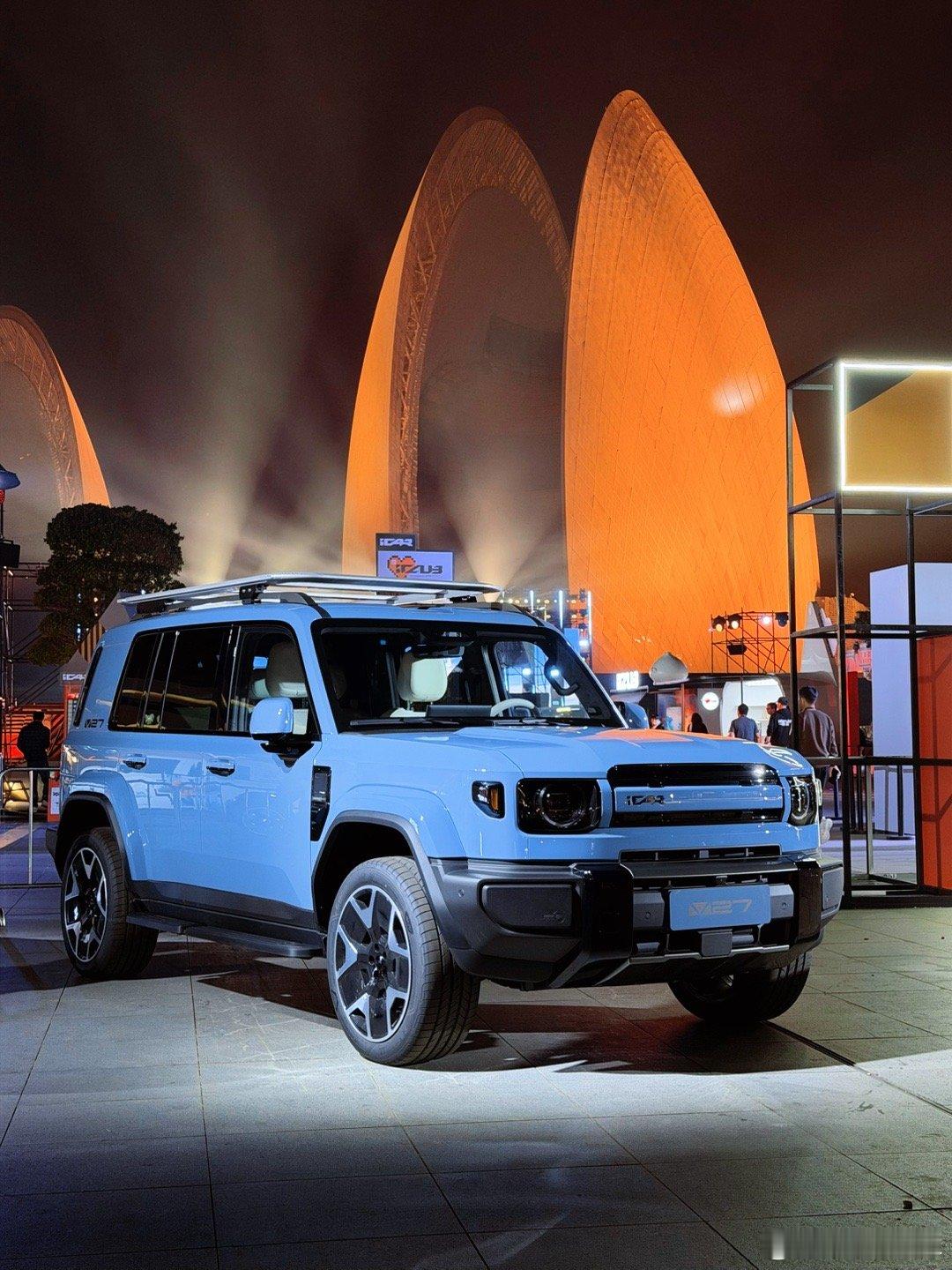 珠海日月贝的iCAR用户节，吃上了iCAR的大大大包子～～香～尽兴一起玩icar