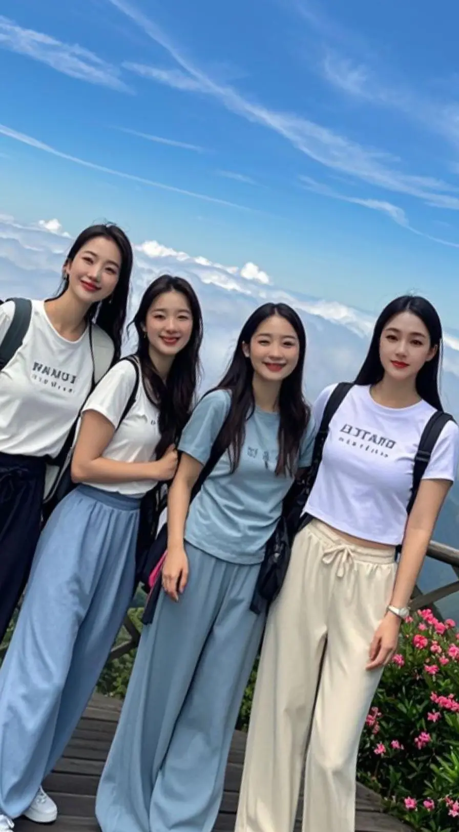 白衣服是我美不美