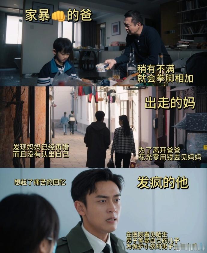 家暴的爸出走的妈发疯的他 文鹏简直就是美强惨本人，看冬至的时候真的好心疼，小小年