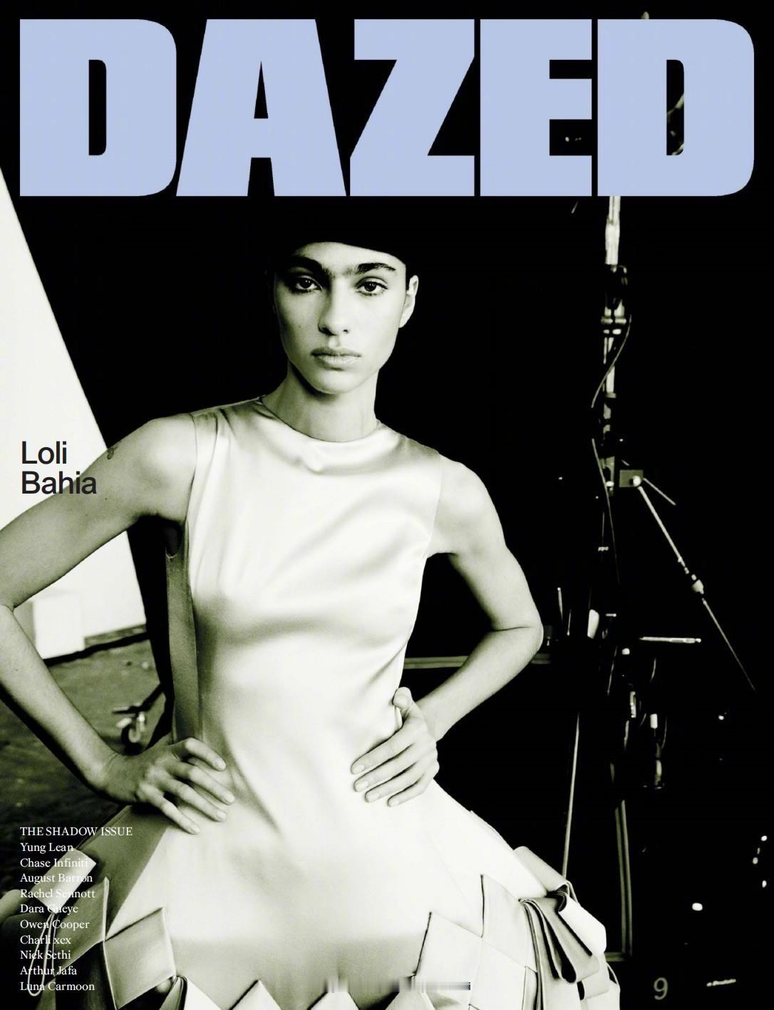 Dazed Magazine Winter 2025 冬季刊封面，超模Loli 