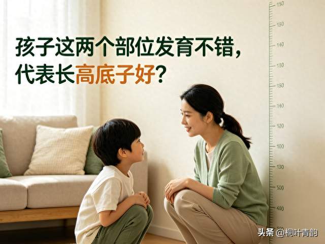 孩子这两个部位发育不错，代表长高底子好？